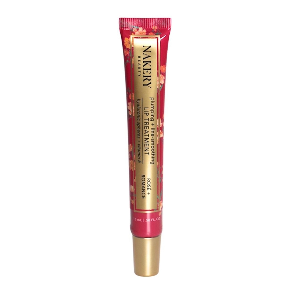 Nakery Beauty Rose Plumping & Line Smoothing Lip Treatment Rose & Romance - New